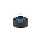 27.F15.00 air filter (ventilation / breather)