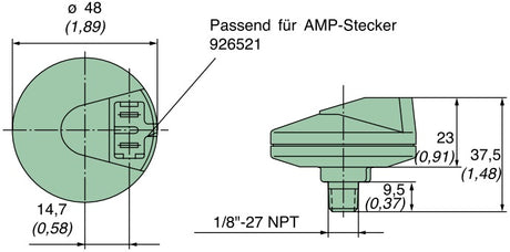 39 050 70 962 maintenance switch 50mbar