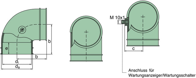 39 800 25 979 pipe elbow 90°, (TPE)