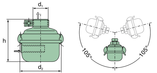 41 007 87 113 air filter (silencer NW30)