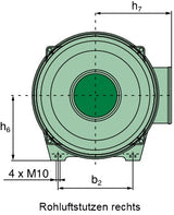 44 860 85 908 air filter (Pico NLG 21-21)