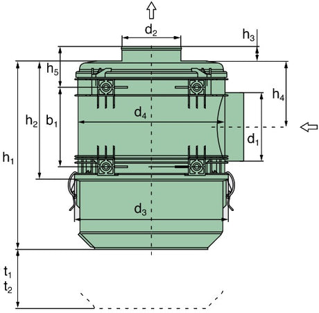 44 860 85 955 air filter (Pico NLG 21-24)