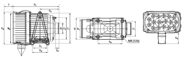 45 180 95 913 air filter (Iqoron-V 4,5 horizontal)