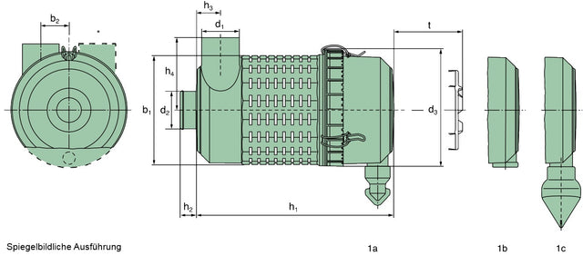 45 302 92 940 air filter (Europiclon mirror image)