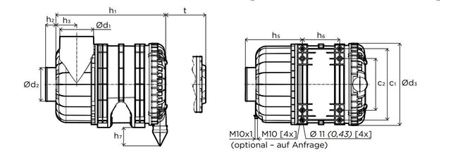 45 921 92 961 air filter (Entaron XD 28-32)