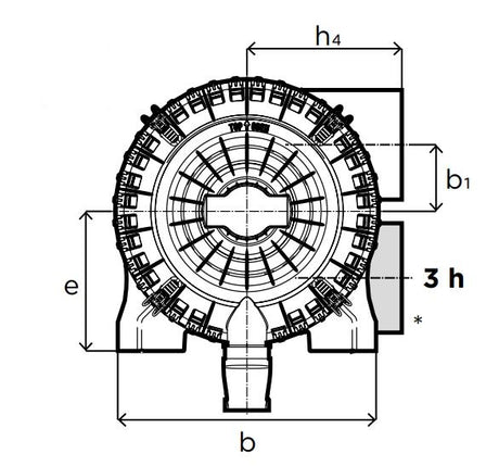 45 921 92 961 air filter (Entaron XD 28-32)