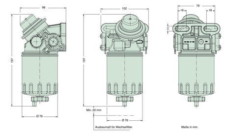 66 401 62 150 fuel filter