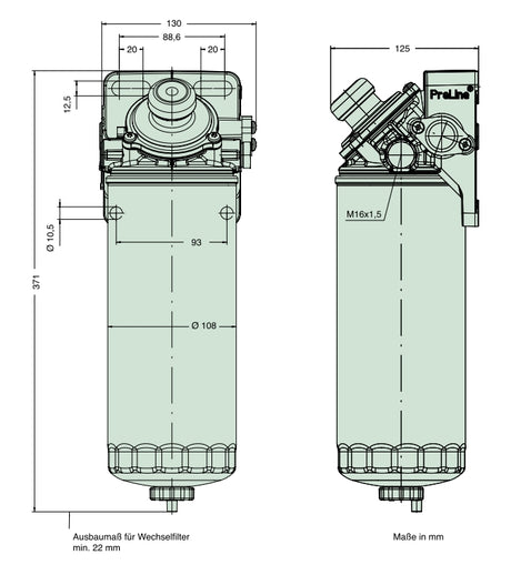 66 607 62 151 fuel filter