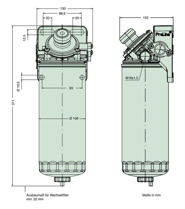 66 607 62 151 fuel filter