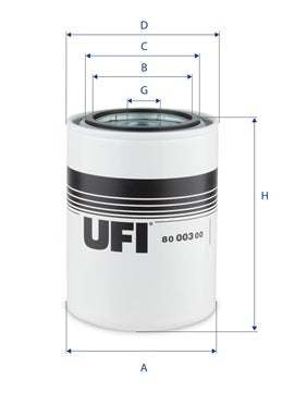 80.003.00 oil filter spin-on