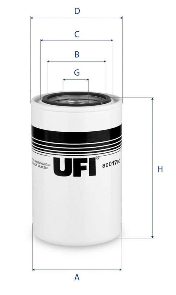 80.017.00 hydraulic filter spin-on