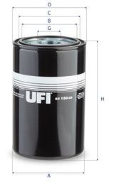 80.150.00 hydraulic filter spin-on