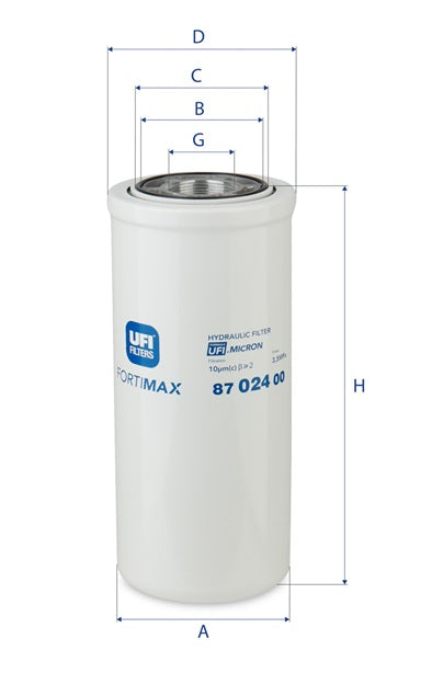 87.024.00 hydraulic filter spin-on