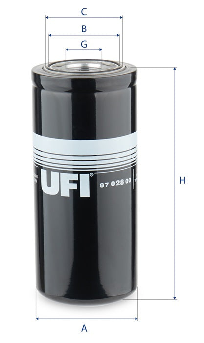 87.028.00 hydraulic filter spin-on