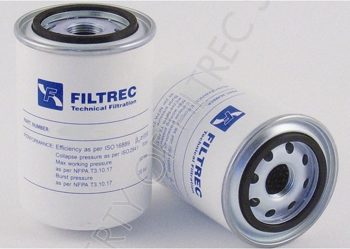 A110T125/9 hydraulic filter spin-on