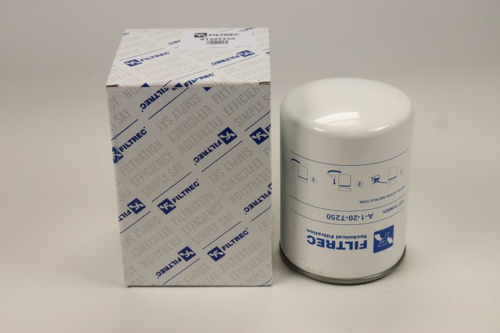 A120T250 oil filter (spin-on)