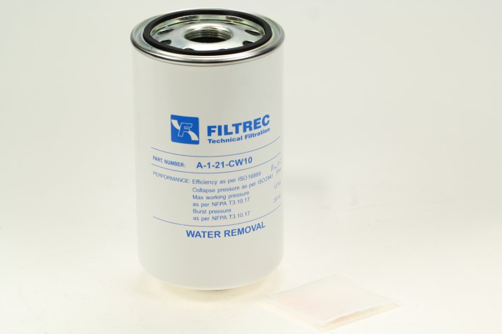 A121CW10 oil filter (spin-on)