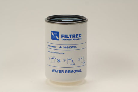 A140CW25 oil filter (spin-on)