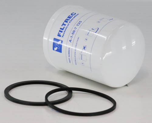 A150T125 oil filter (spin-on)