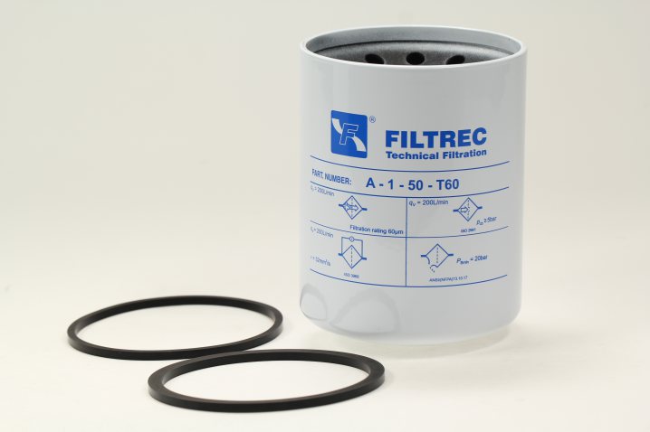 A150T60 oil filter (spin-on)