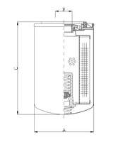 A211C25BM oil filter (spin-on)