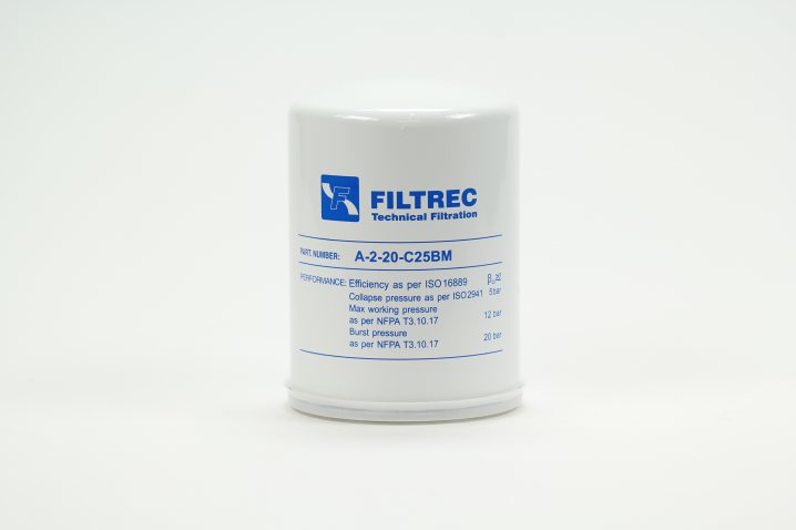 A220C25BM oil filter (spin-on)
