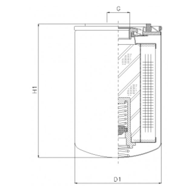 A221G03BM oil filter (spin-on)