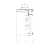A522G06V0/AB1 hydraulic filter spin-on (HyCLEAN)