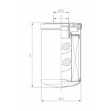 A522GW40V0/AB2 hydraulic filter spin-on (HyCLEAN)
