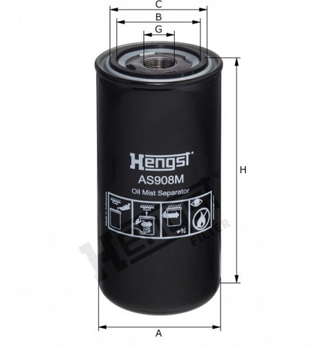 AS908M oil separator