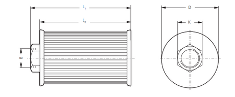 AS 150-01 hydraulic filter element