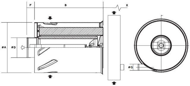B080022 air filter (AxialSeal FLB)