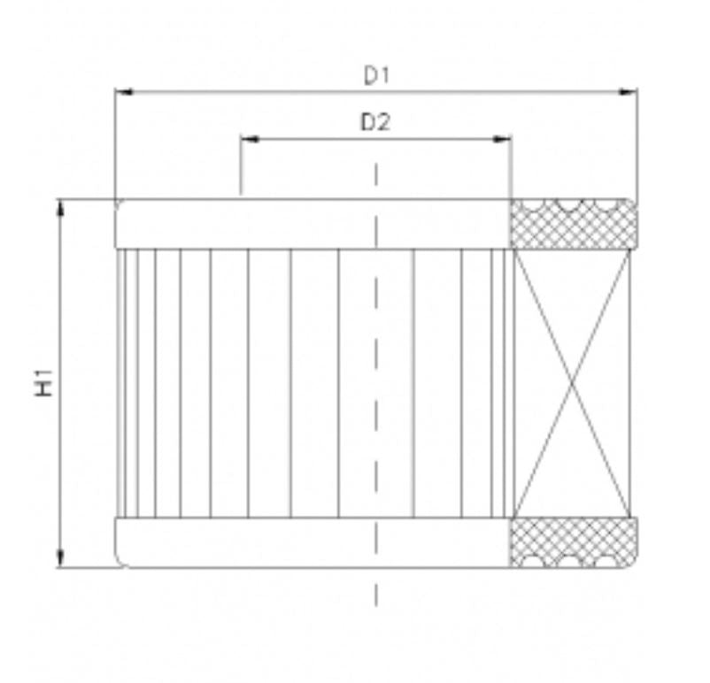 B120C40 air filter element