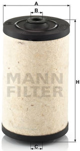 BFU 811 fuel filter
