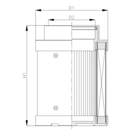 C216G10V hydraulic element coreless