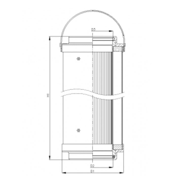 C225G10V hydraulic element coreless