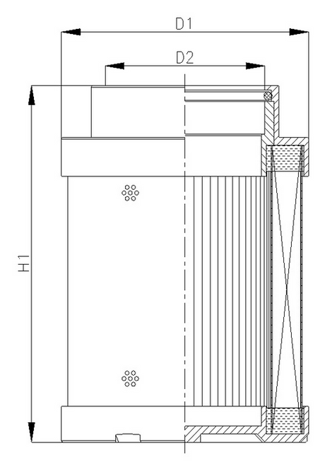 C342G25 hydraulic element coreless