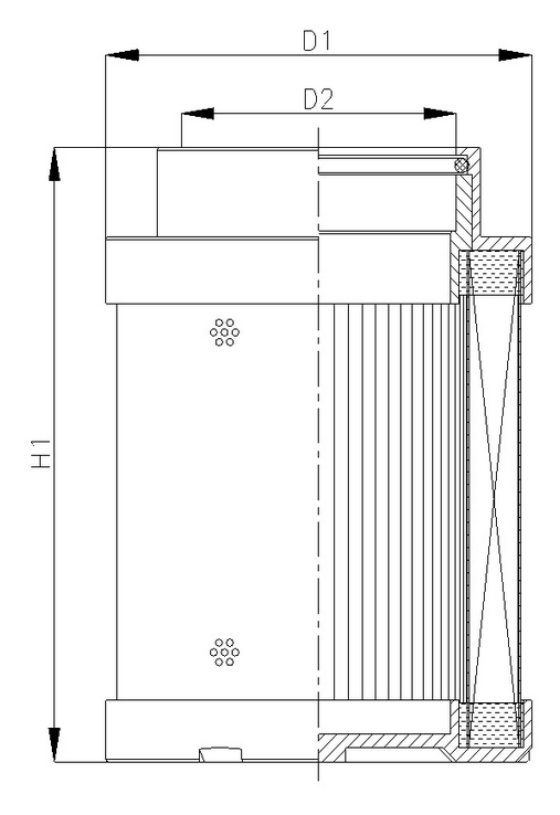 C342G25 hydraulic element coreless