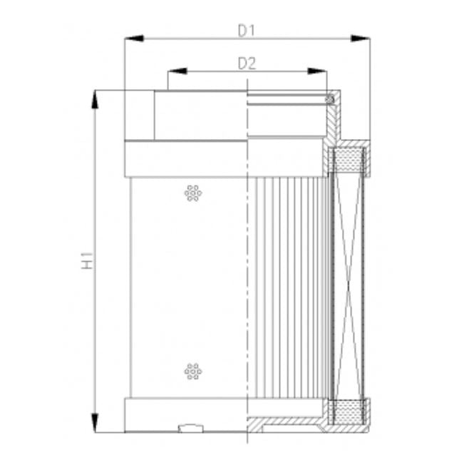 C343G06V hydraulic element coreless