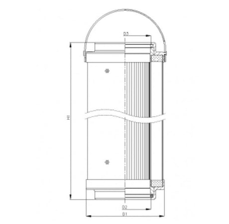 C431G03V hydraulic element coreless