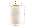 C 1036/2 air filter element