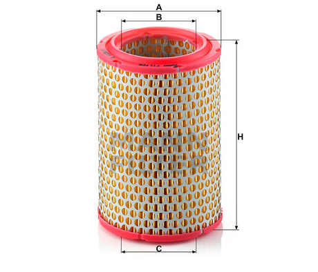 C 1134/1 air filter element