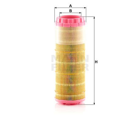 C 12 004 air filter element