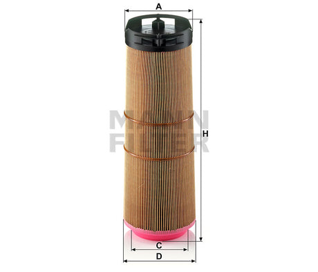 C 12 133/1 air filter element