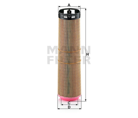 C 12 178/2 air filter element
