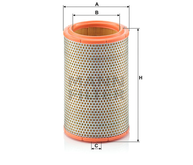 C 1387 air filter element