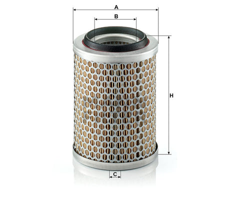 C 1396 air filter element