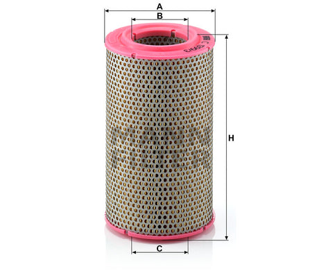 C 1399/3 air filter element