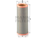 C 13 109 air filter element