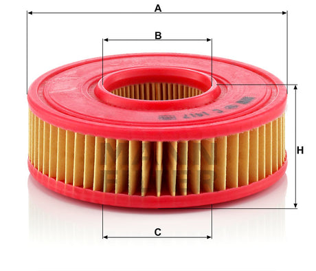 C 1417 air filter element